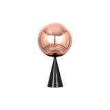 Globe Cone Fat Table Lamp: Copper