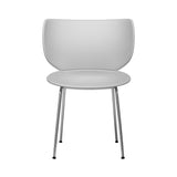 Hana Chair: Set + Chrome + Concrete Grey