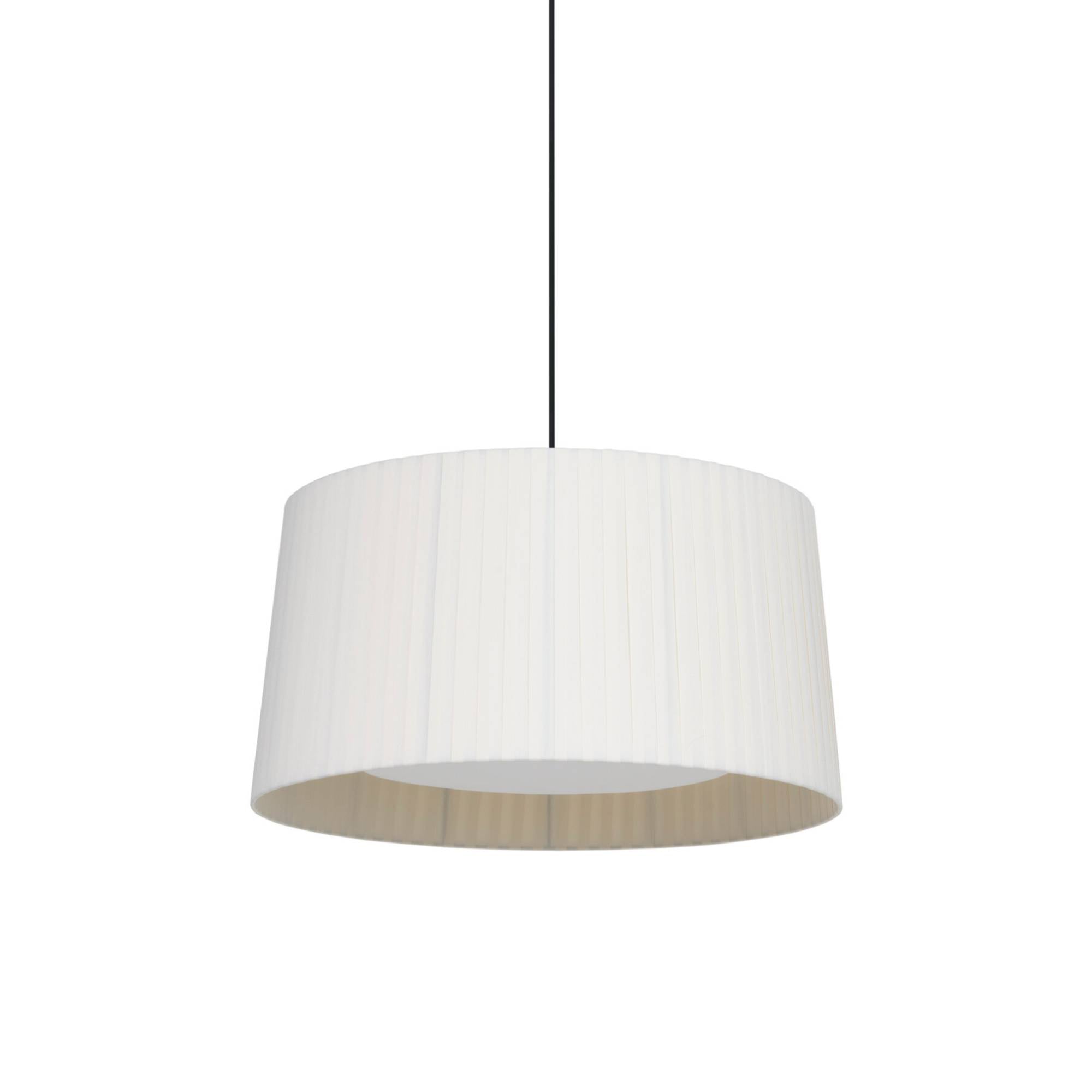GT5 Pendant Lamp: Natural + Black