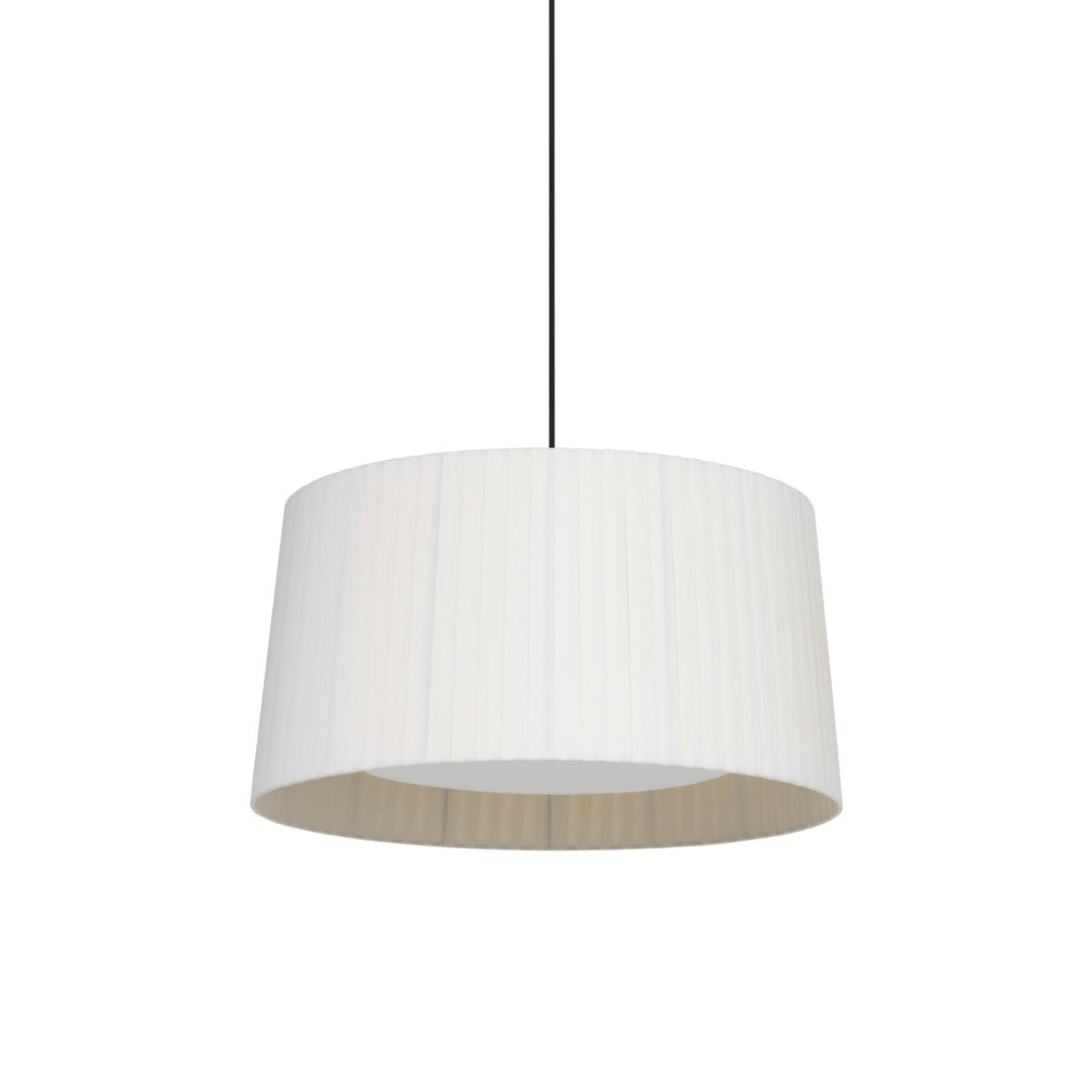 GT5 Pendant Lamp: Natural + Black