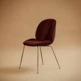 Beetle Dining Chair: Conic Base + Fully Upholstered