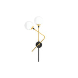 Galassia Wall Sconce: Double + Left
