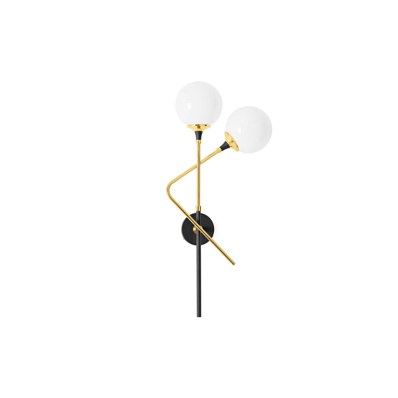 Galassia Wall Sconce: Double + Right