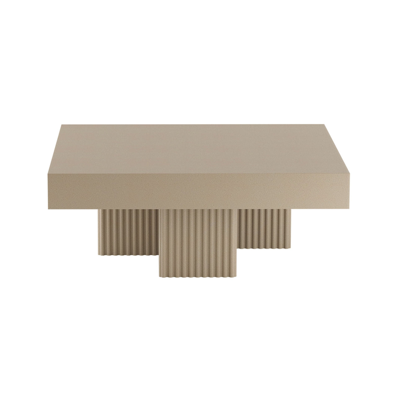 Gear Coffee Table: Square + Chai