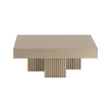 Gear Coffee Table: Square + Chai