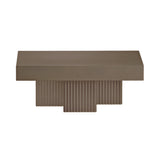 Gear Coffee Table: Square + Clay