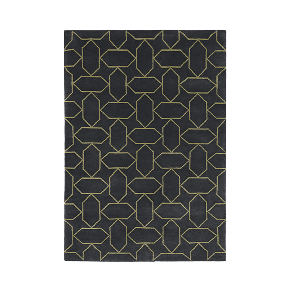 Gems Outlined Rug: Small + Eggnog