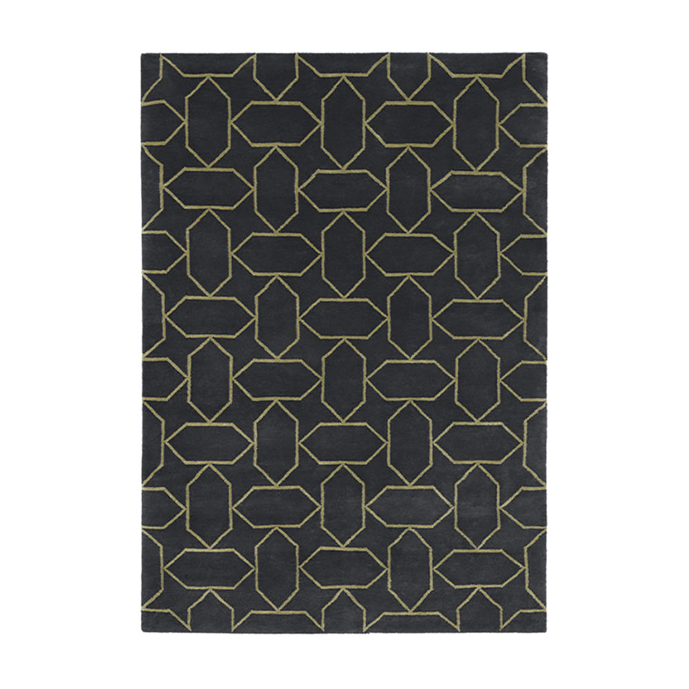 Gems Outlined Rug: Medium + Eggnog