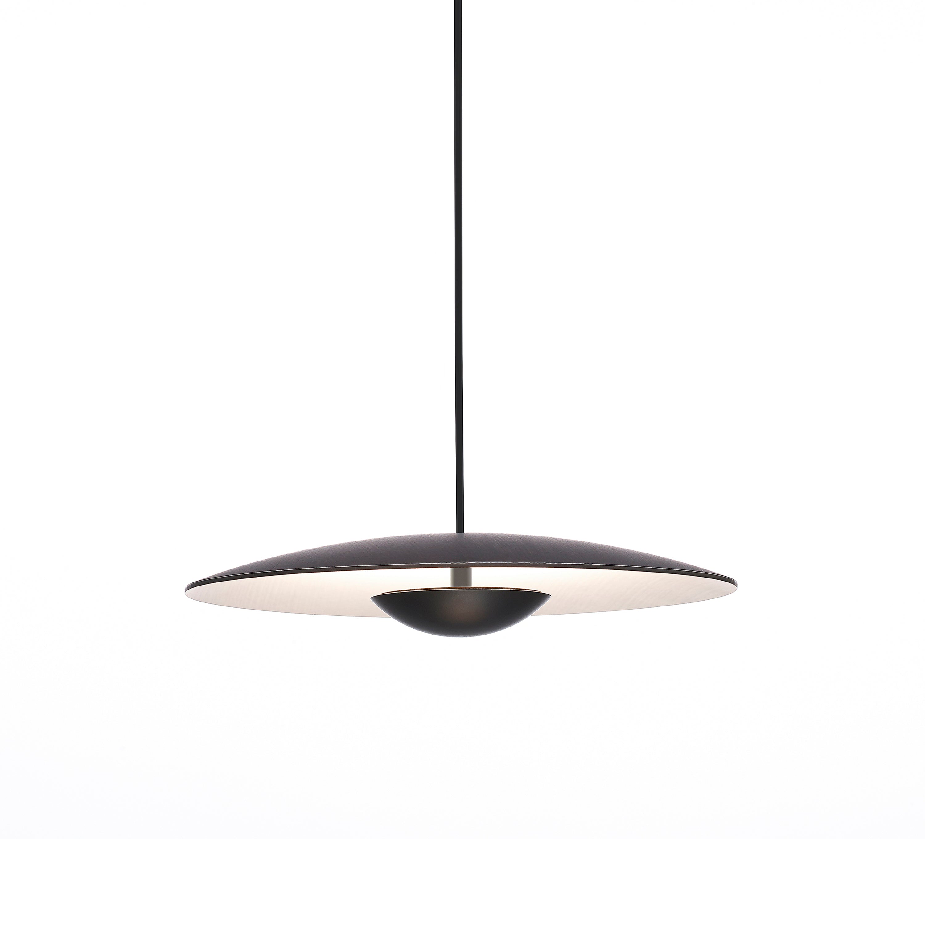 Ginger Suspension Light: Wenge + White