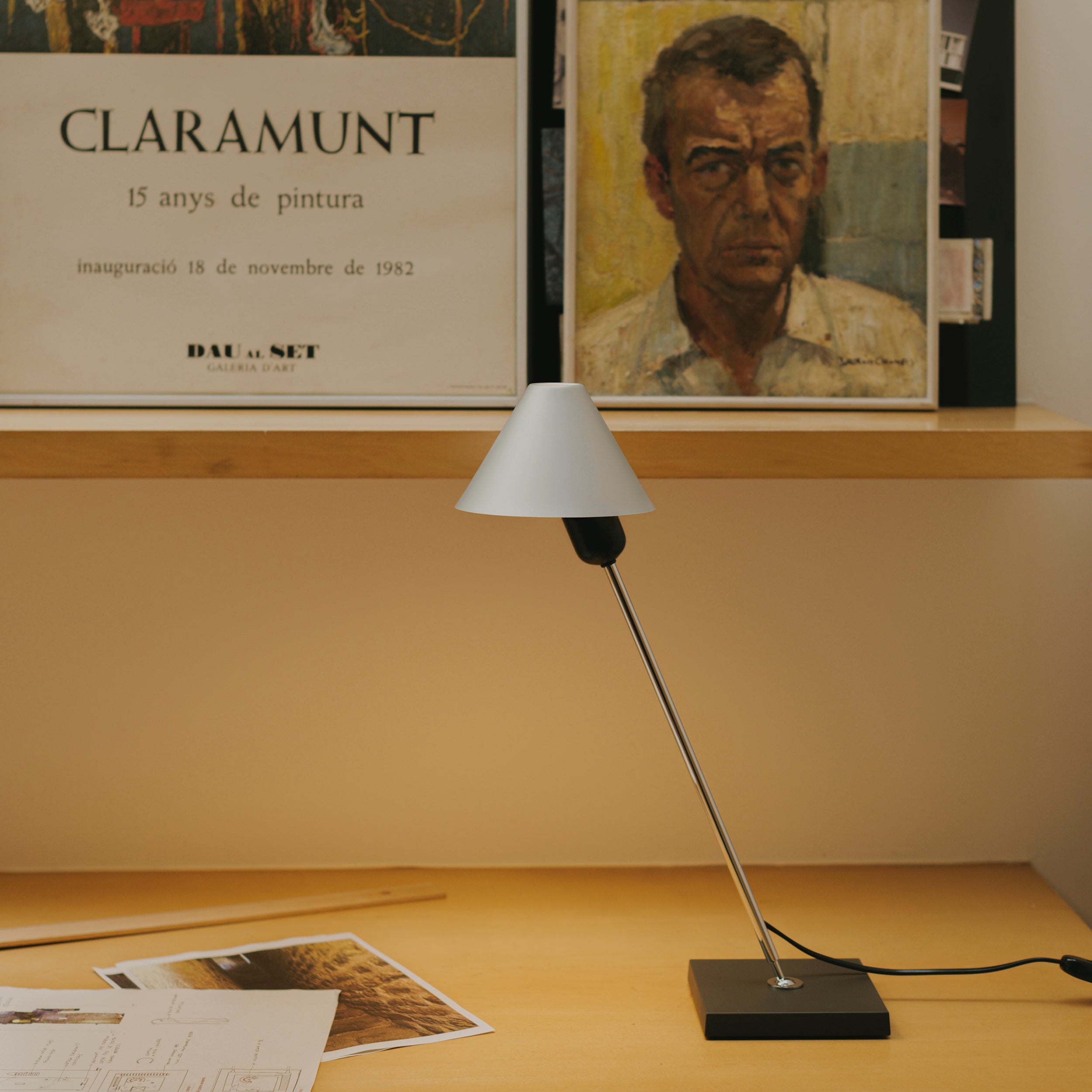 Gira Table Lamp: Quick Ship