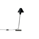 Gira Table Lamp: Black Anodized Aluminum
