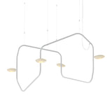 Palindrome Single Pendant: 4 Heads + Glacier