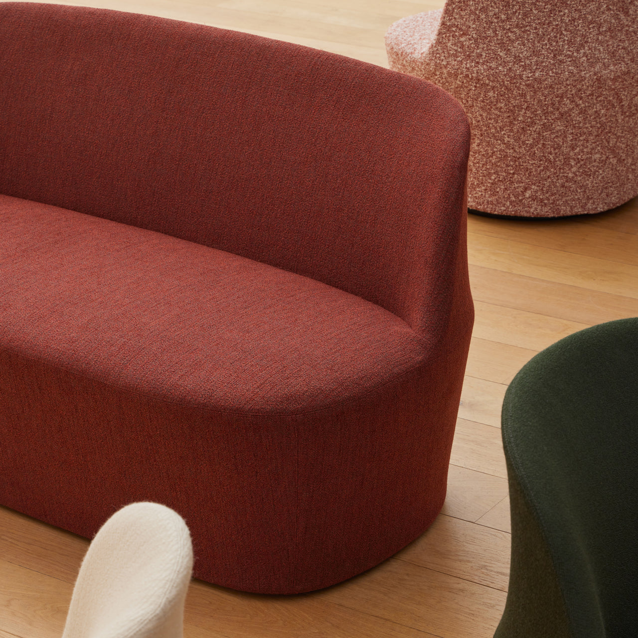Gomo 2 Seater Sofa: di