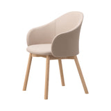 Gomo Armchair: Lacquer Oak