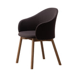 Gomo Armchair: Smoked Oak