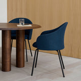 Gomo Armchair: Tube Base + LS