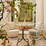 Grace Outdoor Lounge Chair: Fully Upholstered + LS