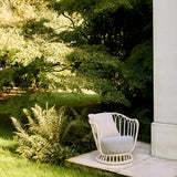 Grace Outdoor Lounge Chair: Fully Upholstered + LS