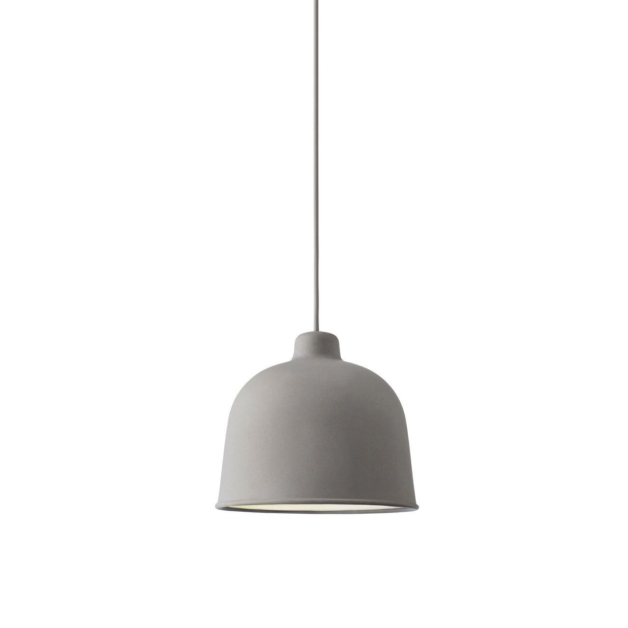 Grain Pendant Light: Grey