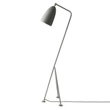 Gräshoppa Floor Lamp: Dusty Blue Semi Matt