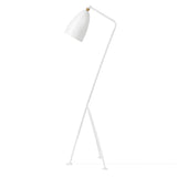 Gräshoppa Floor Lamp: Alabaster White Glossy