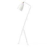 Gräshoppa Floor Lamp: Alabaster White Glossy