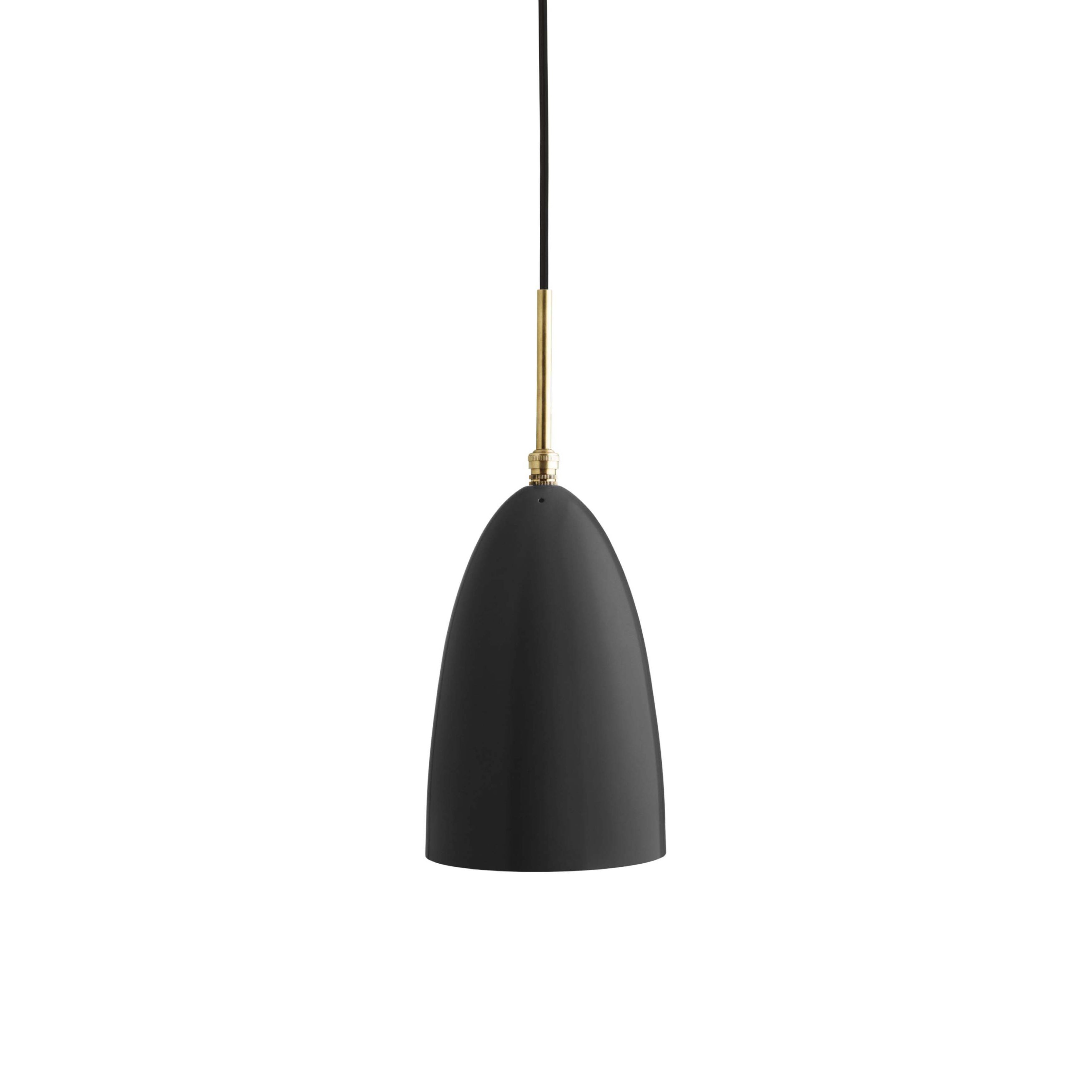 Gräshoppa Pendant: Black Semi Matt