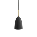 Gräshoppa Pendant: Black Semi Matt