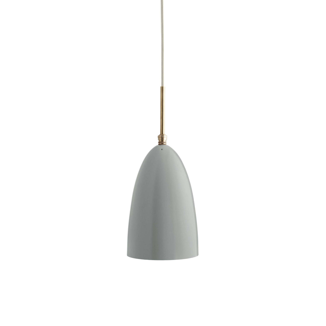 Gräshoppa Pendant: Dusty Blue Semi Matt