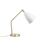 Gräshoppa Table Lamp: Alabaster White Glossy