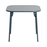 Week-End Square Dining Table: Grey Blue