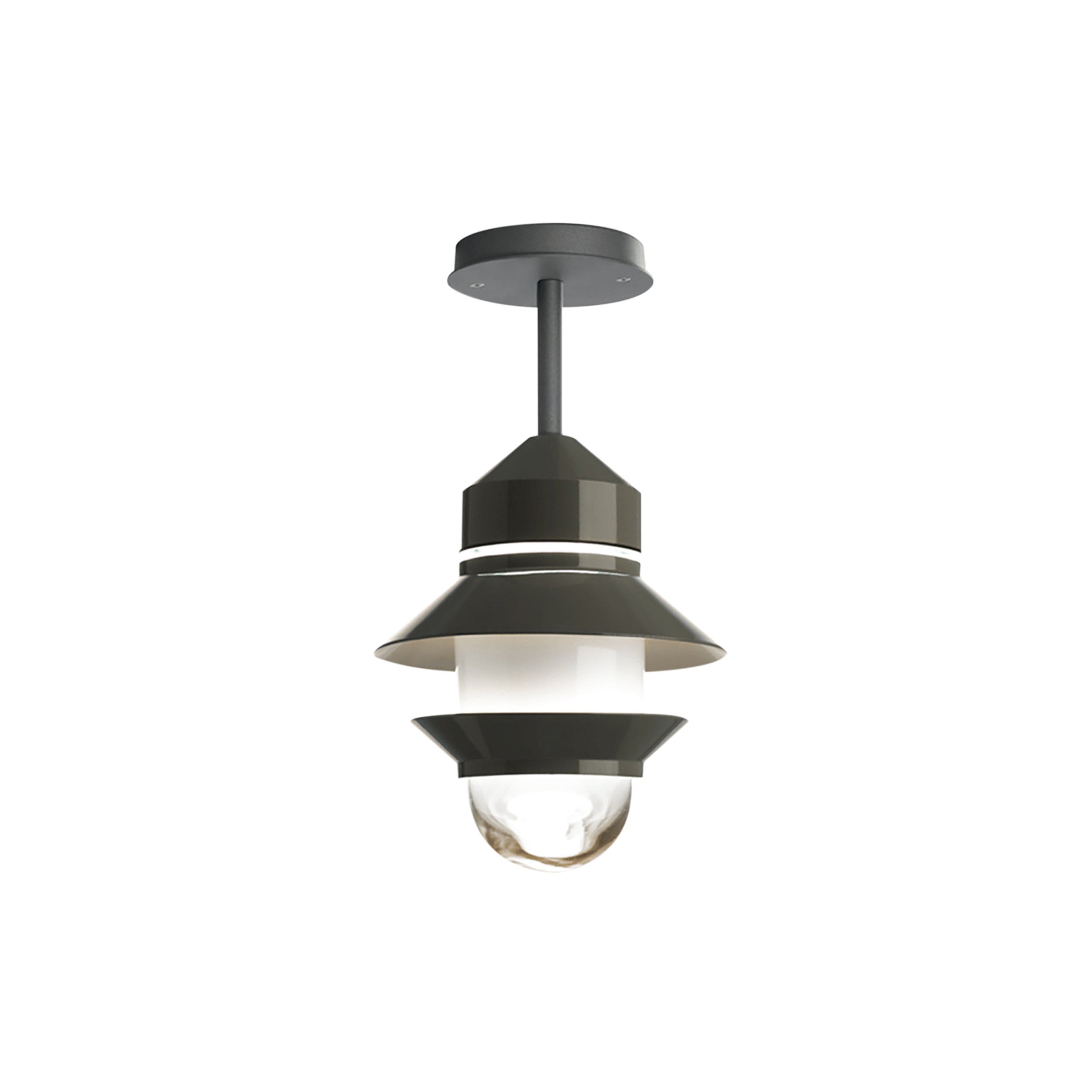 Santorini Ceiling Light: Grey