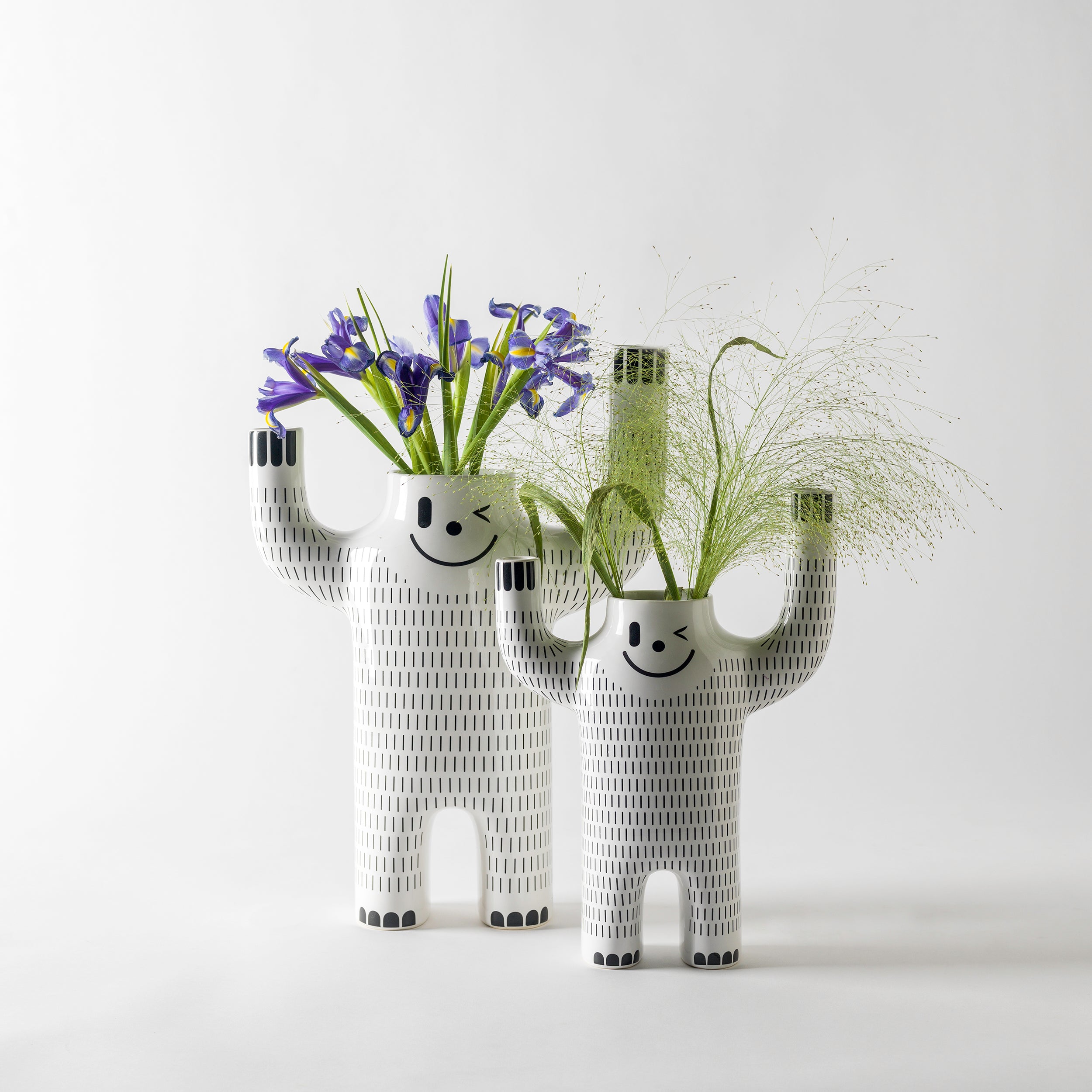 Happy Yeti Vases