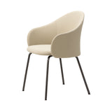 Gomo Armchair: Tube Base + Flint