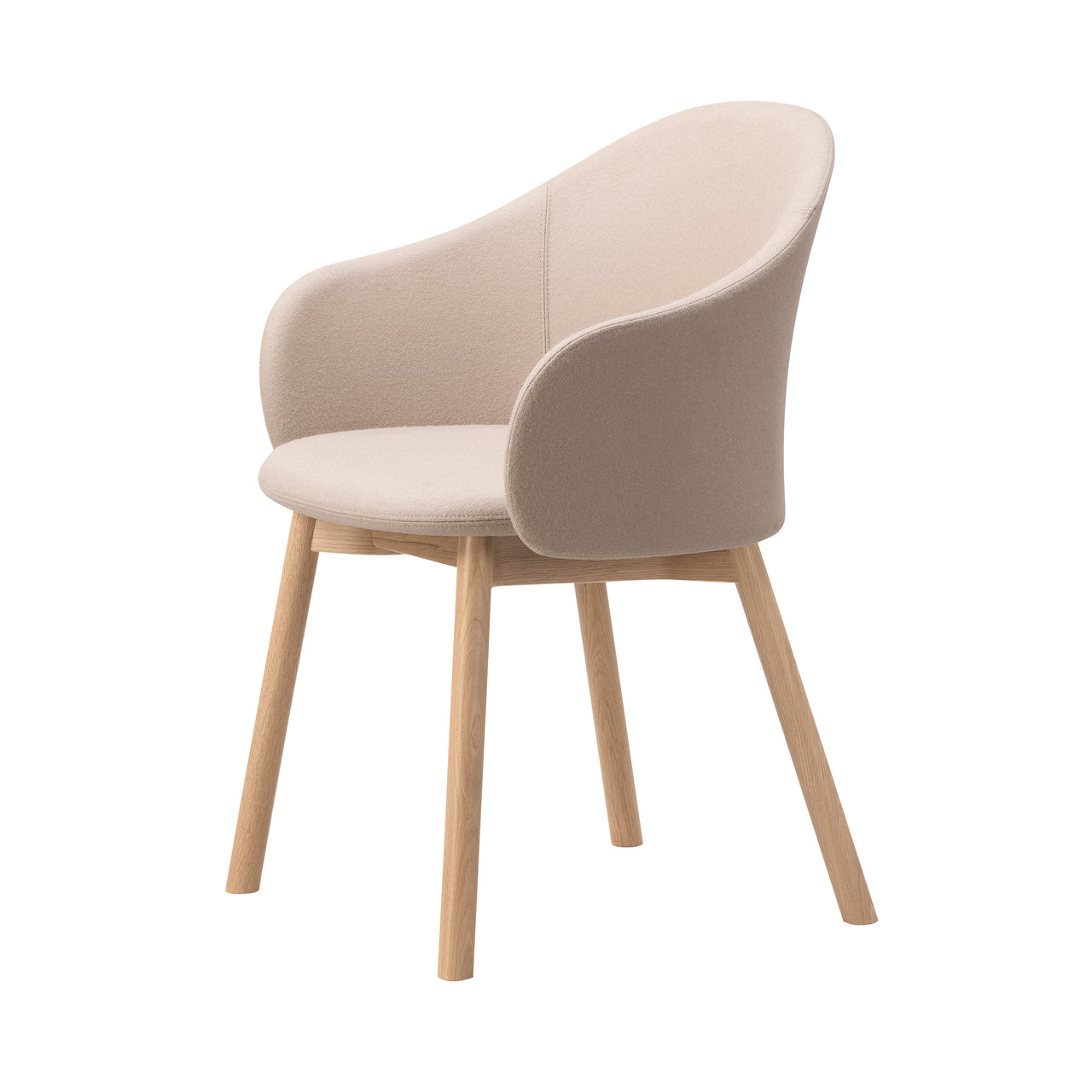 Gomo Armchair: Lacquer Oak