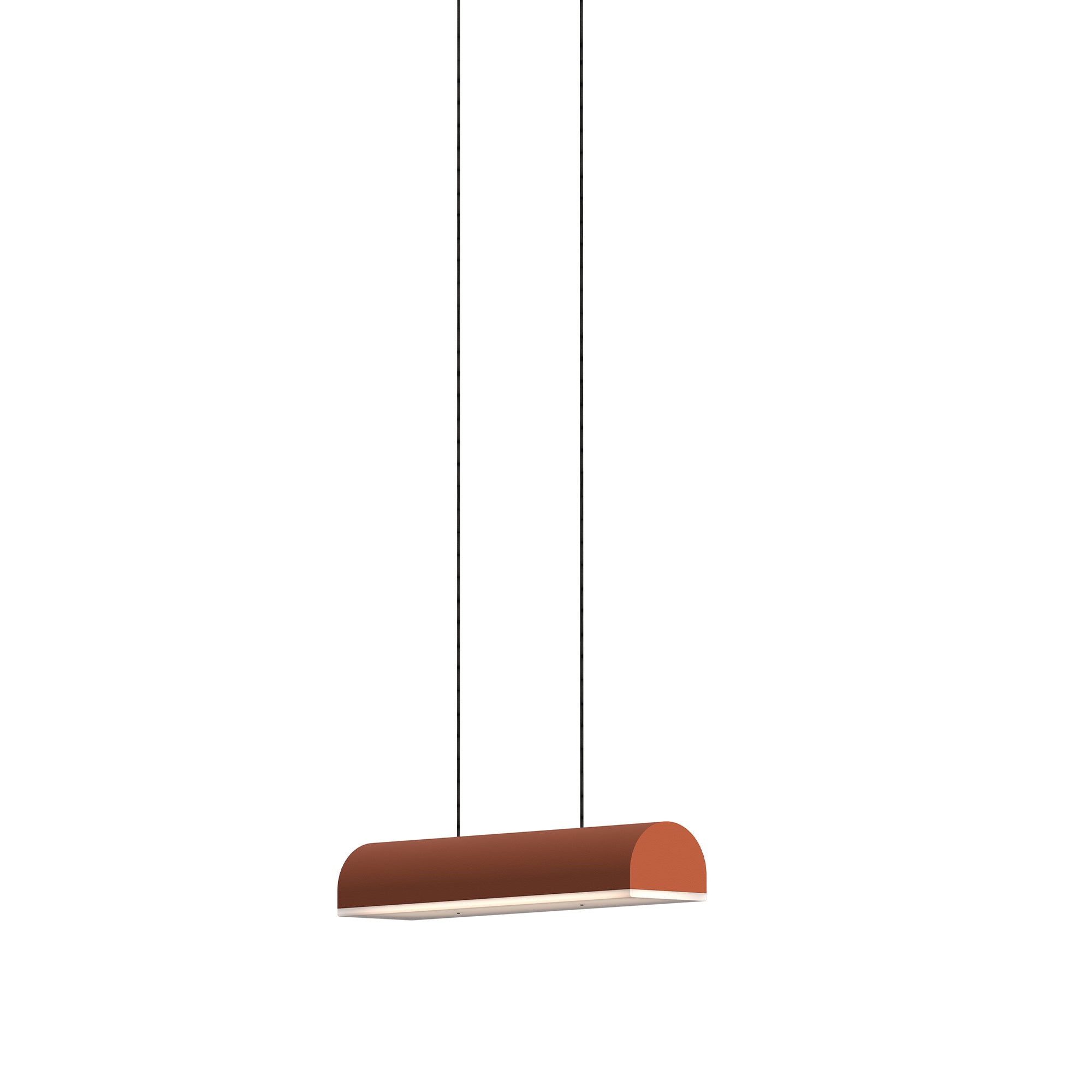 Hutchison 01 Suspension Lamp: Terracotta