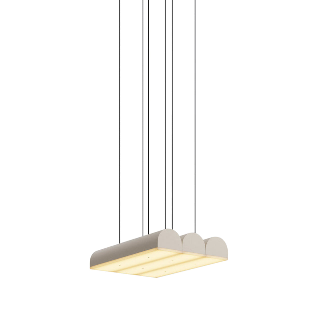 Hutchison 03 Suspension Lamp: Beige