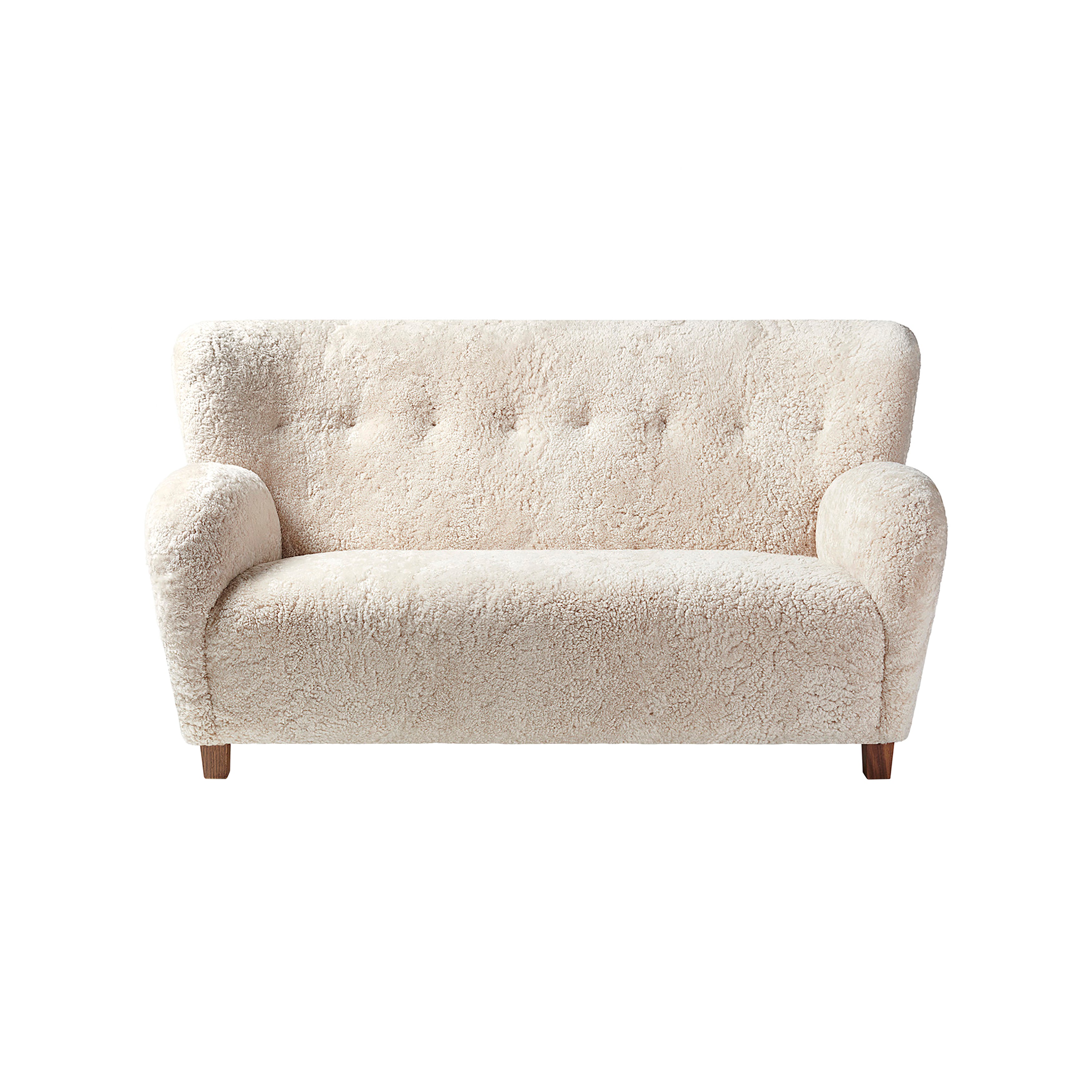 Karu Sofa: 2 Seater + Fumed Oak