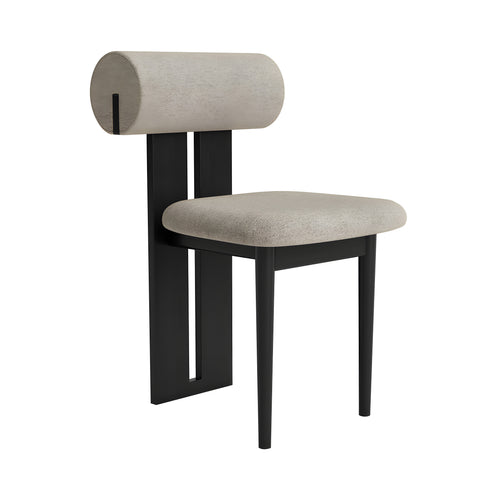 Hippo Chair: Black Oak