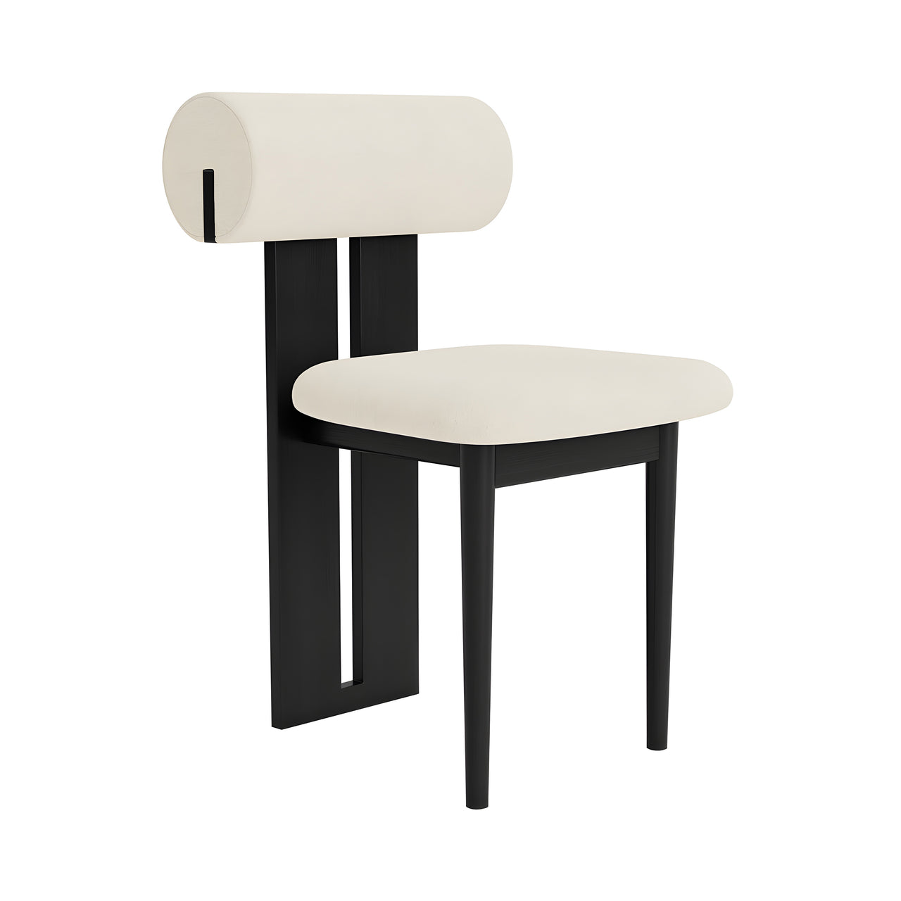 Hippo Chair: Black Oak