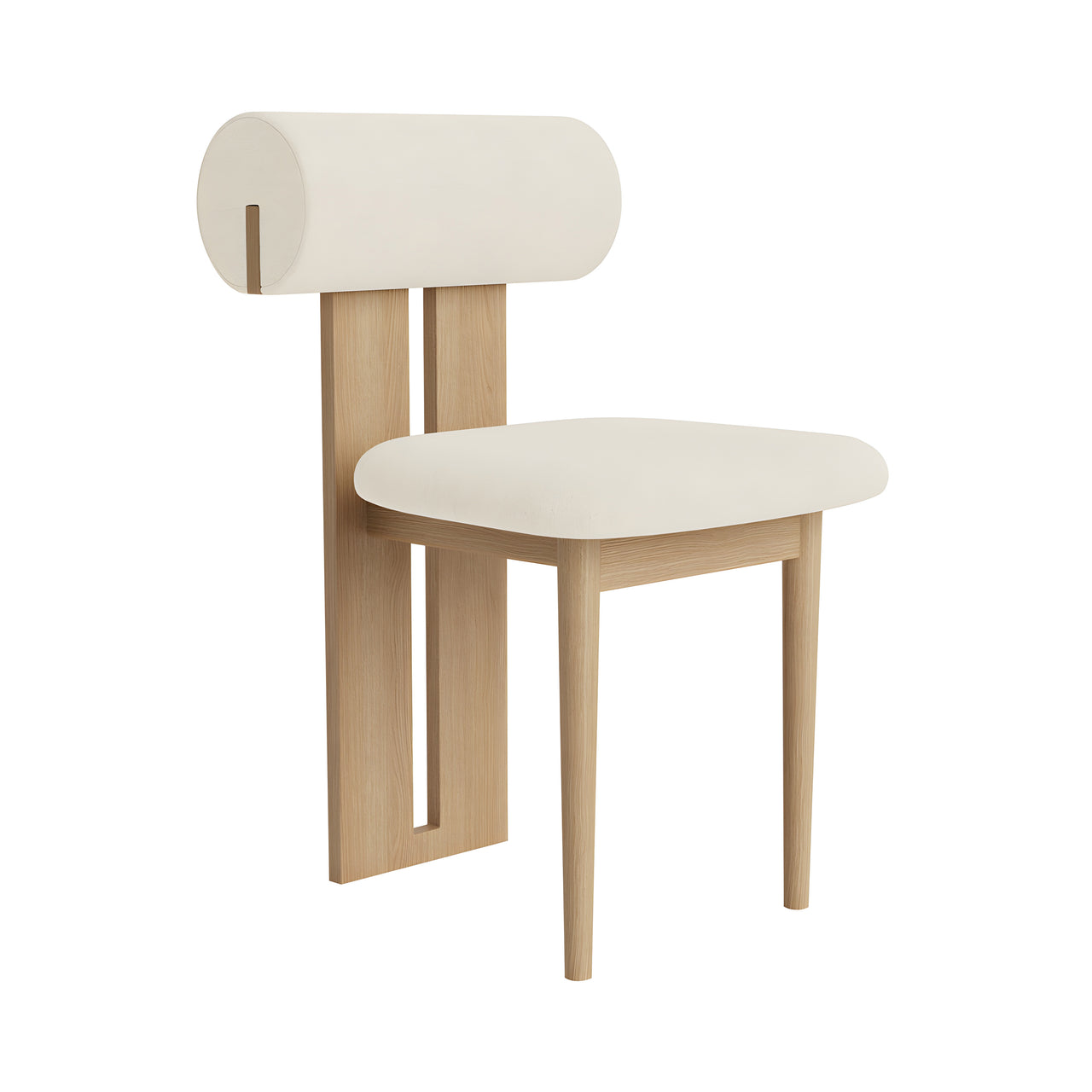 Hippo Chair: Natural Oak