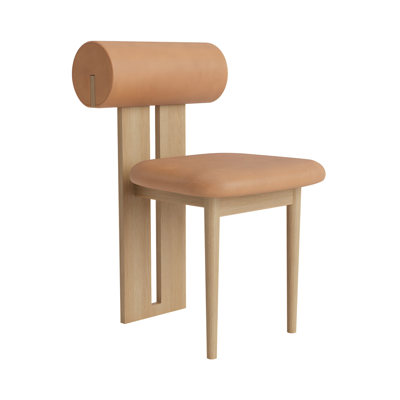 Hippo Chair: Natural Oak