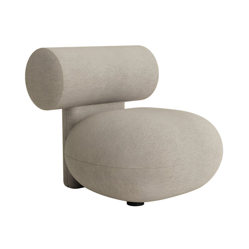 Hippo Lounge Chair: Full Upholstered