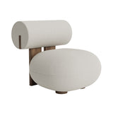 Hippo Lounge Chair: Outdoor + Savane Whisper