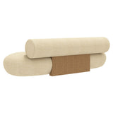 Hippo Sofa: Light Smoked Oak