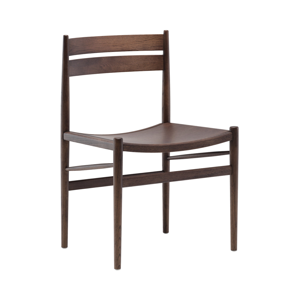 Hiroo Dining Chair N-DC05: Smoked Oak
