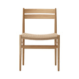 Hiroo Dining Chair N-DC05: Paper Cord + Pure Oak + Natural