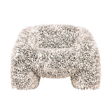 Hortensia Armchair: Upholstered + Petal Ivory