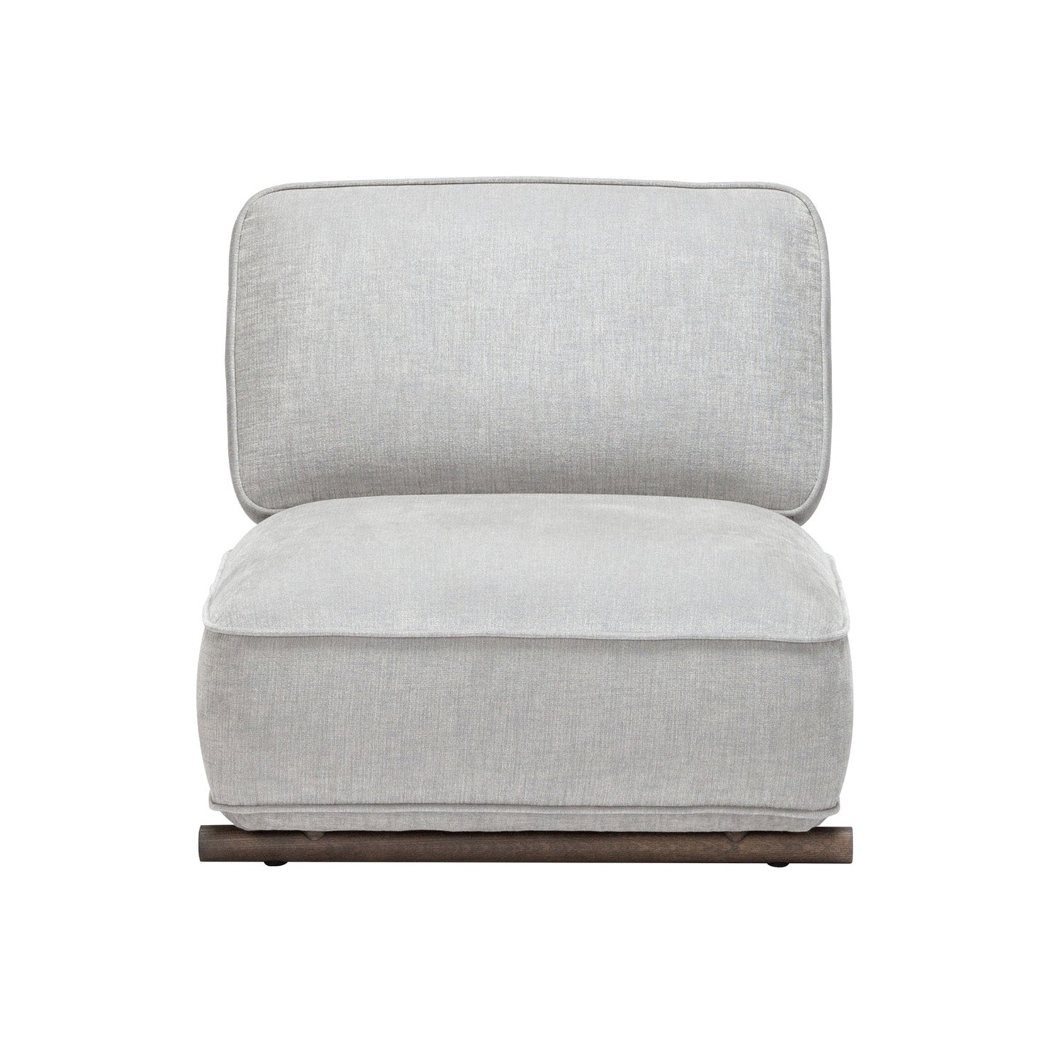 Hoyo 1 Seater Sofa: Smoked Oak