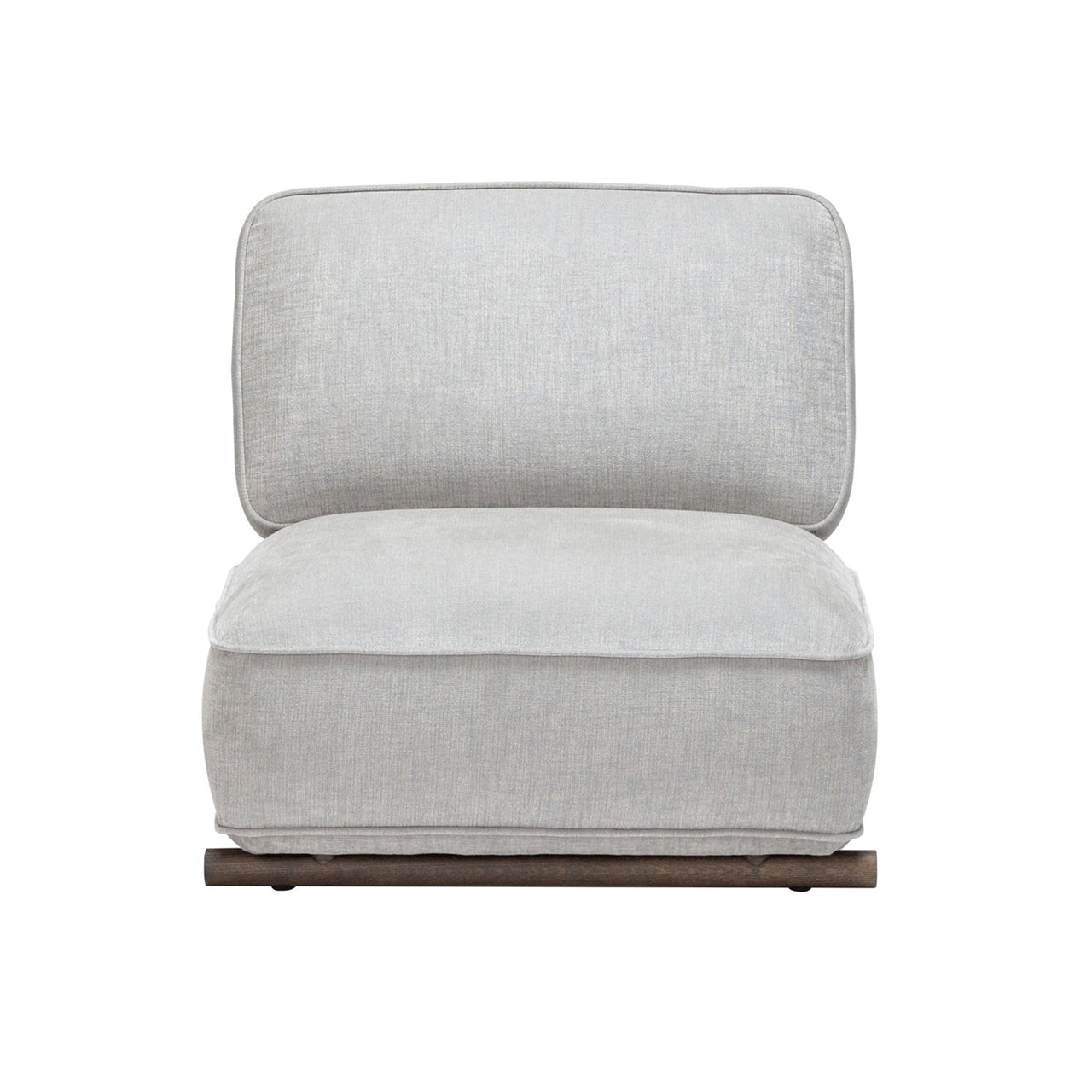 Hoyo 1 Seater Sofa: Smoked Oak